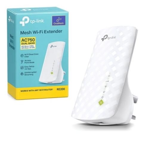 موسع نطاق واي فاي TP-Link - AC750 م/RE200