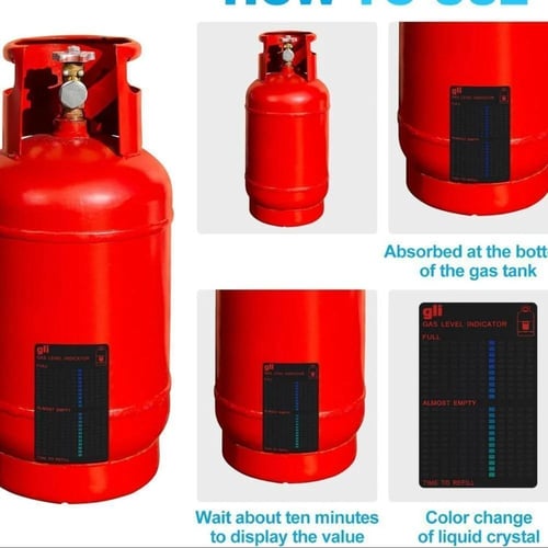 مقياس لمعرفة كمية الغاز المتبقية