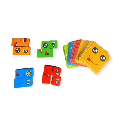 لعبة تركيب الوجوه المجنونة Crazy Face Puzzle م/914...