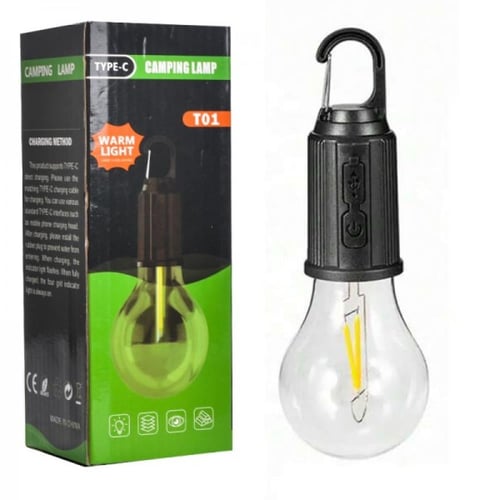 لمبة LED شحن مع سلك