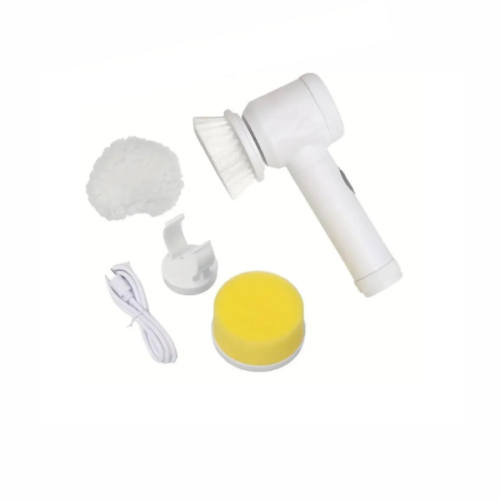 فرشاة تنظيف كهربائية 5 في 1 فرشاة لاسلكية تعمل بال...