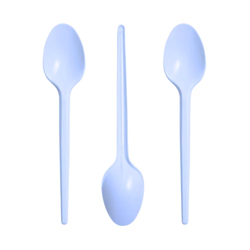 ملعقة بلاستيكية 50 قطعة للاستخدام مرة واحدة واحدة،...