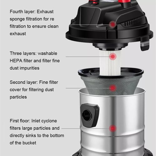 DENX - مكنسة كهربائية للاستخدام الرطب والجاف م/DX2...