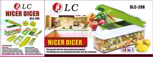 DLC - قطاعة خضار يدوية م/DLC-303 ماركة دي ال سي