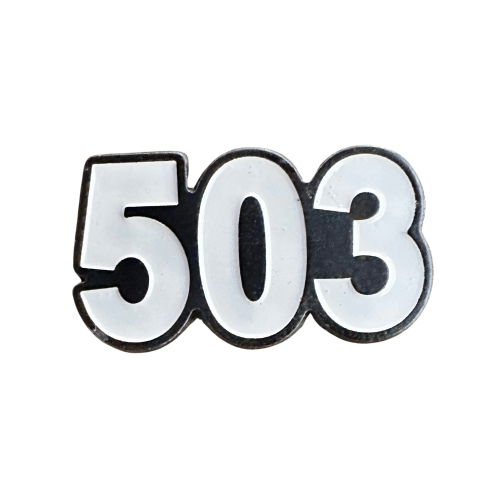 رمز قبيلة السبيعي 503 ملصق معدن 3M