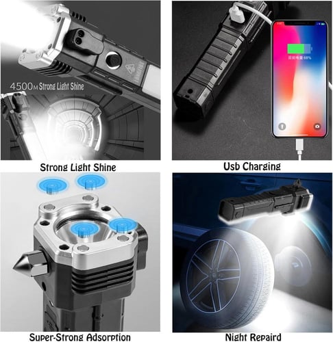 كشاف LED متعدد الوظائف للمشي للمسافات الطويلة م/ L...