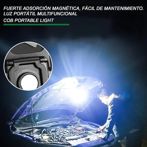 مصباح عمل مغناطيسي قابل لإعادة الشحن متعدد الأوضاع...