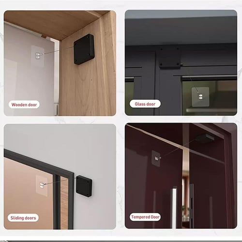 مغلاق باب أوتوماتيكي صغير الحجم وعملي