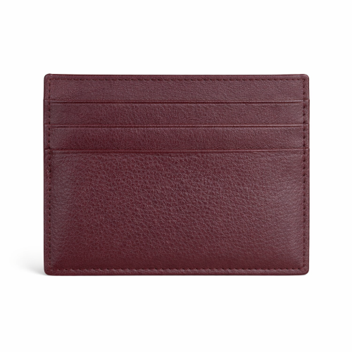 محفظة جلد الأصلي نحيفة