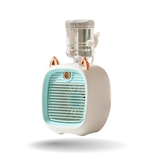 مروحة تبريد محمولة تصميم انيق مع خزان ماء صغير