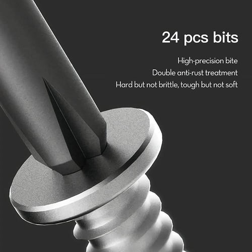 مجموعة مفكات 24 قطعة م/c-6024