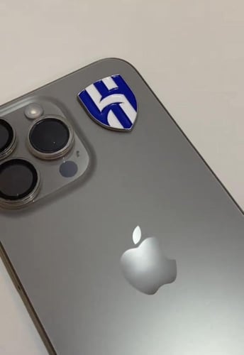 نادي الهلال ملصق معدن 3M