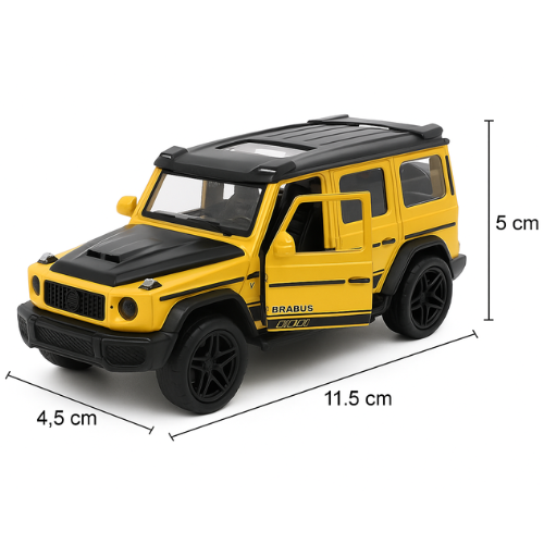 مجسم سيارة جي كلاس G-Class رباعية الدفع معدنية