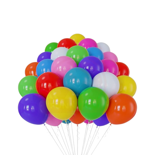 بالونات احتفالية 50 بالونة ملونة م/SP022-14