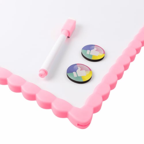 لوح كتابة أبيض مع قلم قابل للمسح م/HH3419