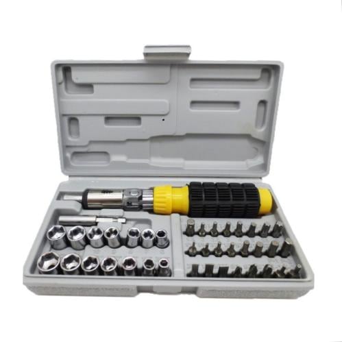 صندوق مفكات للسيارة والمعدات 40 قطعة