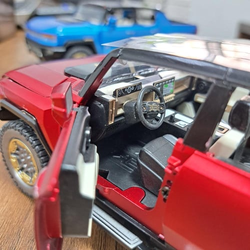 مجسم سيارة حديد همر EV موديل 2022 م /32815