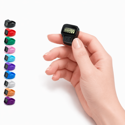 عداد تسبيح بالأصبع – ألوان مُشكّلة