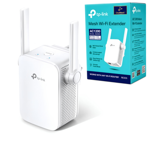 موسع نطاق واي فاي TP-Link - AC1200 م/ E305