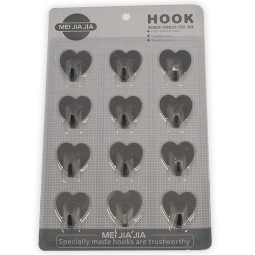 علاقات لاصقة كروم بشكل قلب م/MC9103