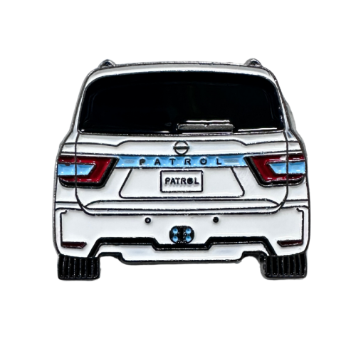 خلفية نيسان باترول 2024 ملصق معدن 3M