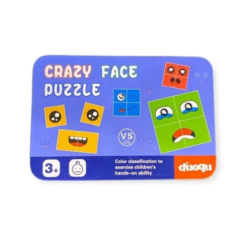 لعبة تركيب الوجوه المجنونة Crazy Face Puzzle م/914...