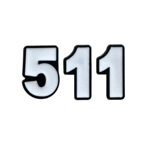رمز قبيلة عتيبه 511 ملصق معدن 3M