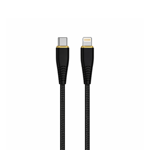 DENX - سلك شحن ايفون Type-C إلى Lightning سريع 27W...