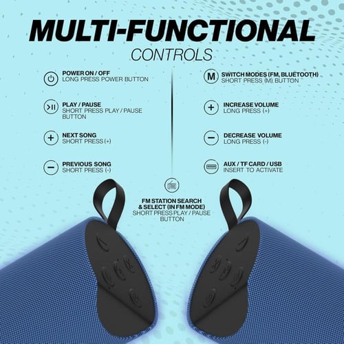 مكبر صوت بلوتوث محمول مقاوم للماء م/TG113