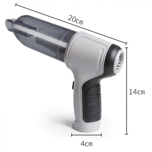 DENX - مكنسة سيارة ذكية لاسلكية تعمل بالشحن بقوة 1...