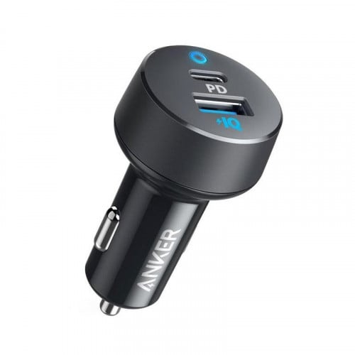 ANKER - شاحن سيارة منفذين PD+USB سريع 35 واط - اسو...