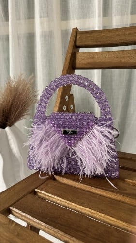 Mauve feather