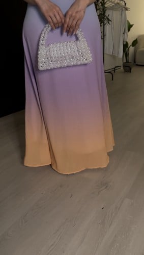 شنطة كريستال ( ابيض )