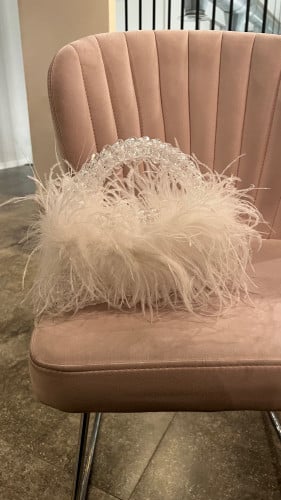 Crystal feather bag (Snow White)