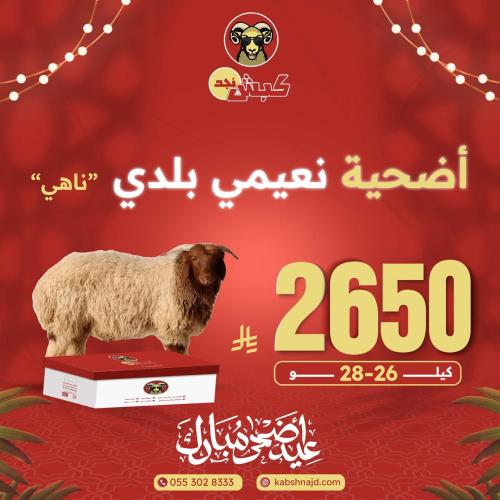أضحية نعيمي بلدي ناهي