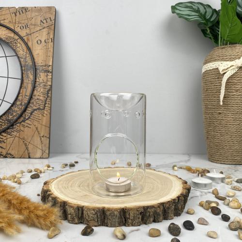 Glass cylindrical diffuser
