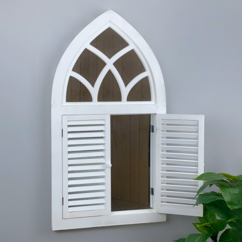 شباك مراية خشب ديكور عربي