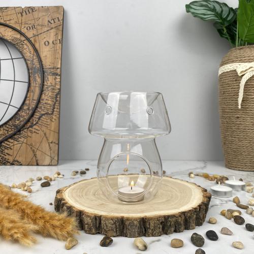 Glass diffuser lamp