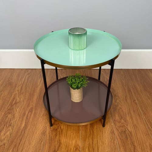 طاولة تقديم مدورة 2 دور