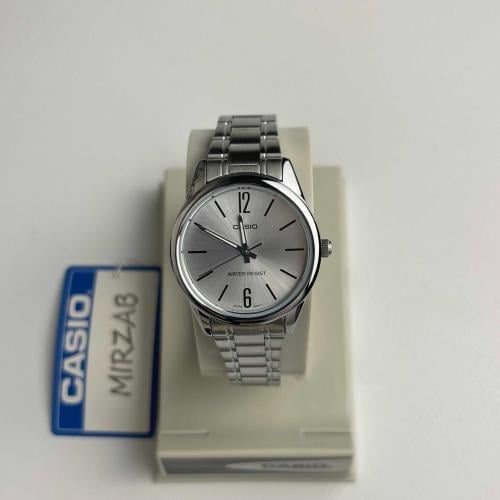 ساعة كاسيو نسائي سلفر| LTP-V005D