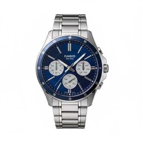 ساعة كاسيو أزرق | MTP-1374D