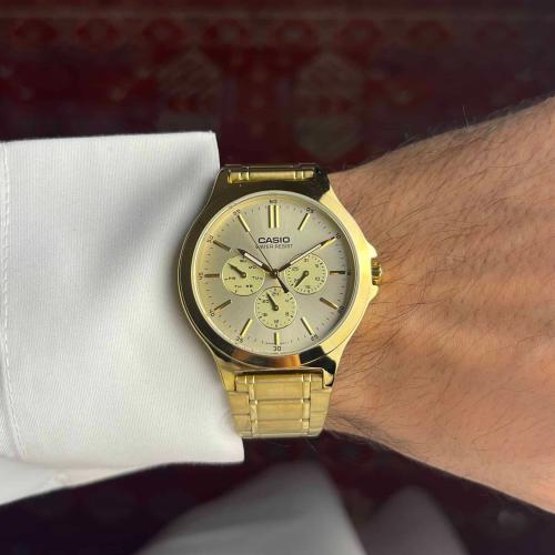 ساعة كاسيو ذهبي | MTP-V300G