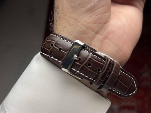 ساعة كاسيو جلد بني | MTP-1381L-7AV