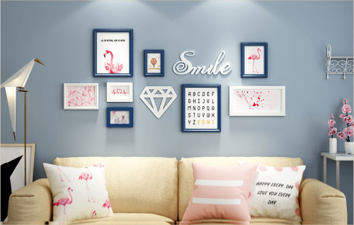 مجموعة إطارات حائط تحتوي على 10 قطع