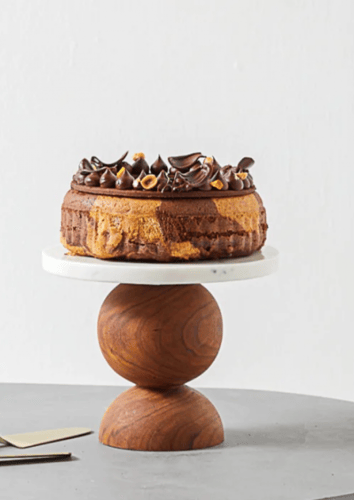 ستاند تقديم خشبي