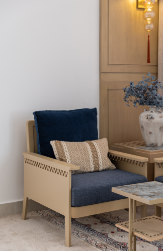 كنب مفرد طراز سلماني