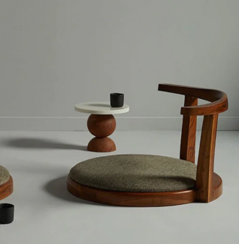 ستاند تقديم خشبي