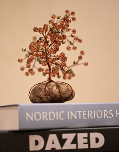 شجرة ديكوريّة من الخرز