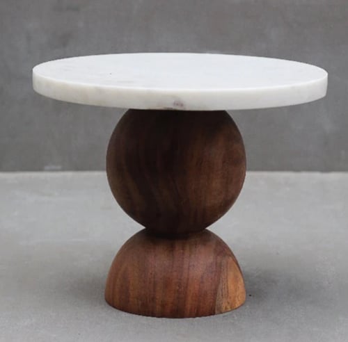 ستاند تقديم خشبي