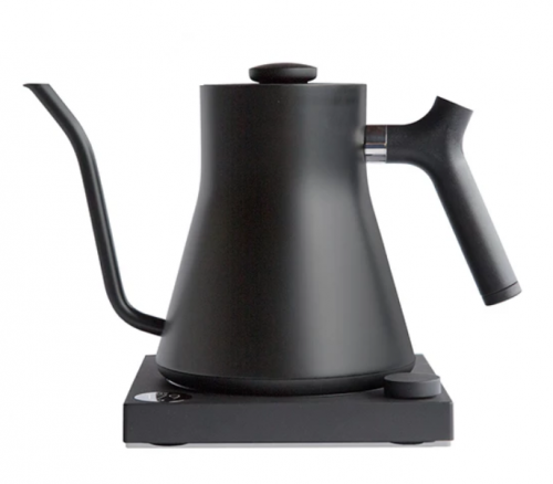 فيلو غلاية وإبريق ترشيح القهوة - أسود مطفي